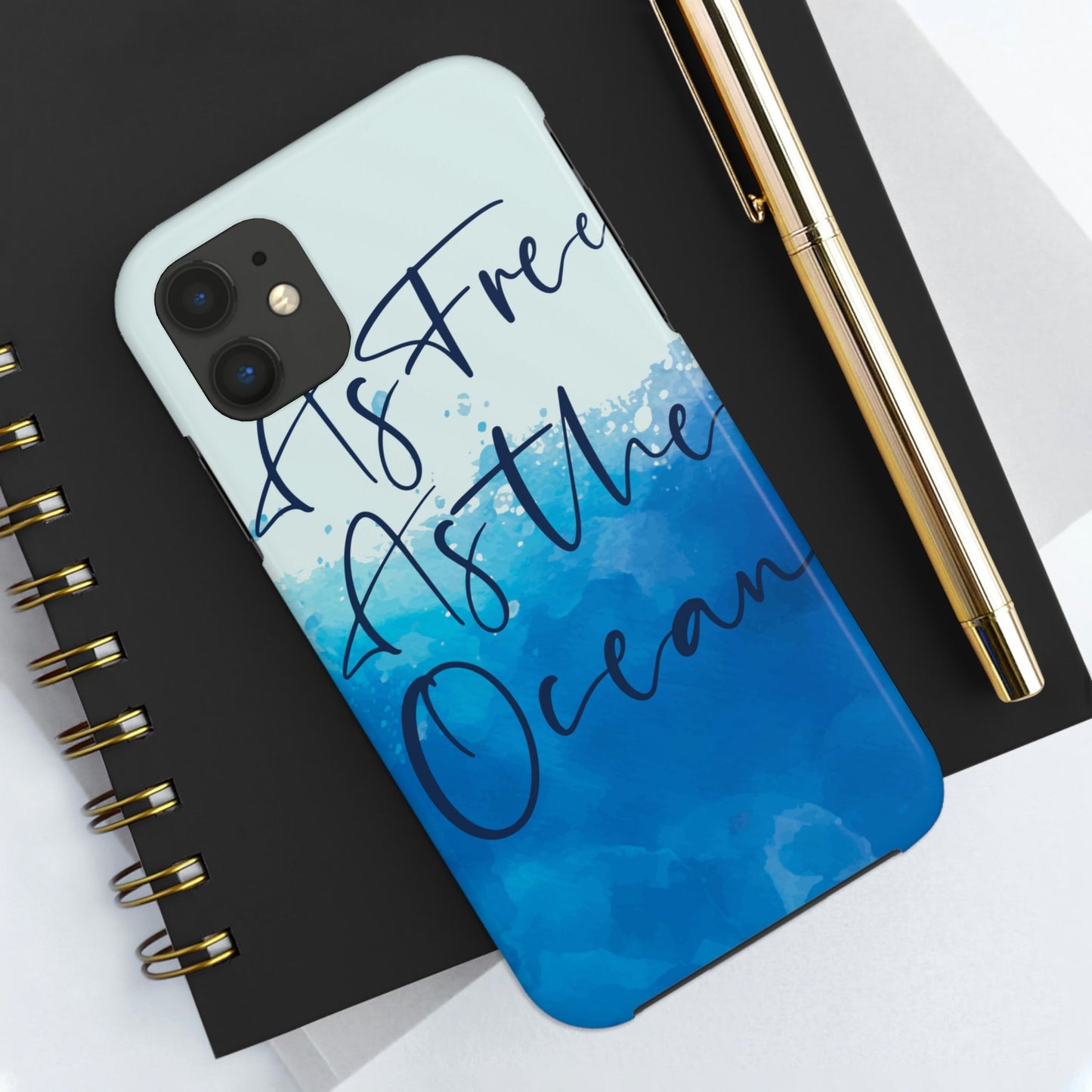 As Free As The Ocean Relationship Quotes Tough Phone Cases Case-Mate Ichaku [Perfect Gifts Selection]