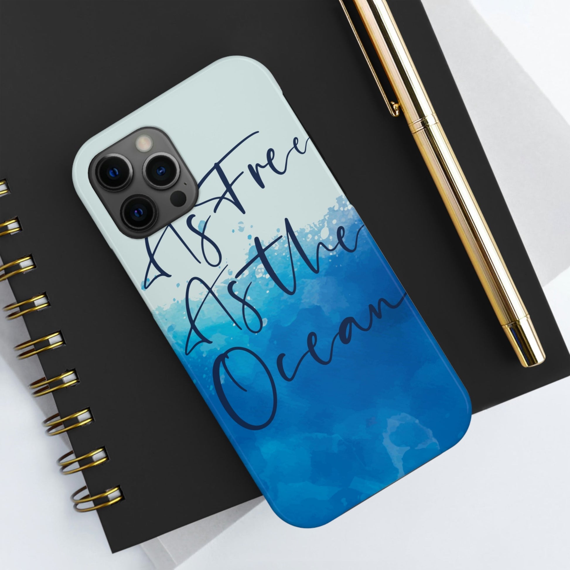 As Free As The Ocean Relationship Quotes Tough Phone Cases Case-Mate Ichaku [Perfect Gifts Selection]