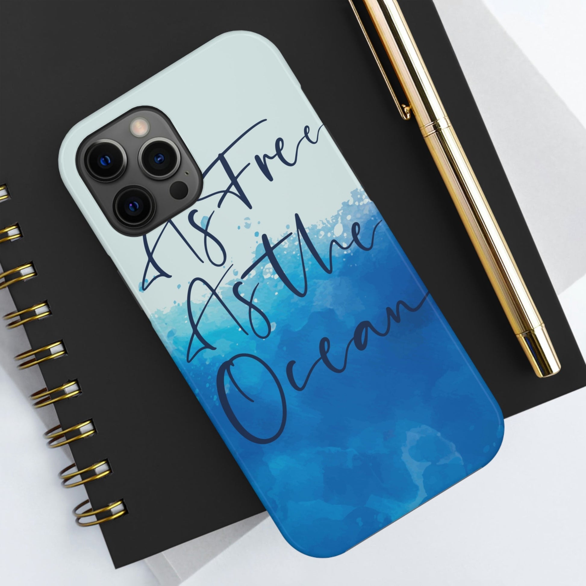 As Free As The Ocean Relationship Quotes Tough Phone Cases Case-Mate Ichaku [Perfect Gifts Selection]