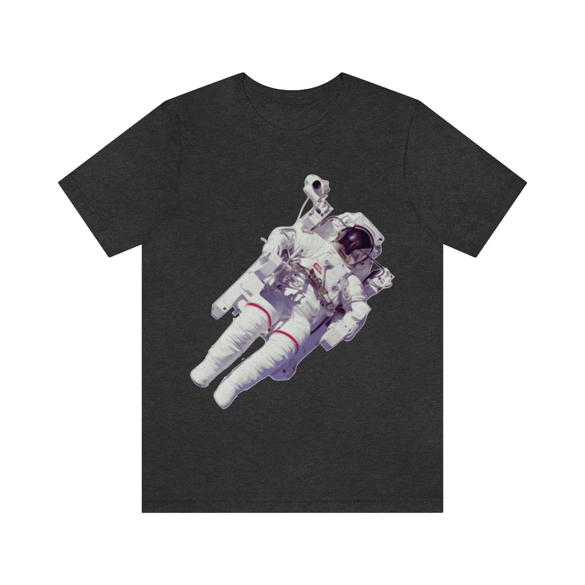 Astronaut In The Space Travel Unisex Jersey Short Sleeve T-Shirt Ichaku [Perfect Gifts Selection]