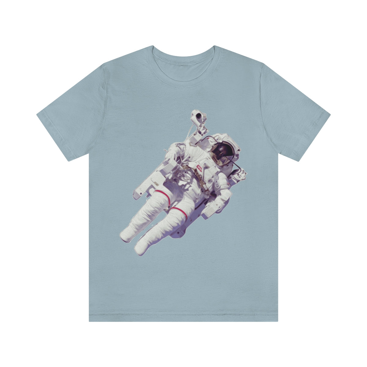 Astronaut In The Space Travel Unisex Jersey Short Sleeve T-Shirt Ichaku [Perfect Gifts Selection]