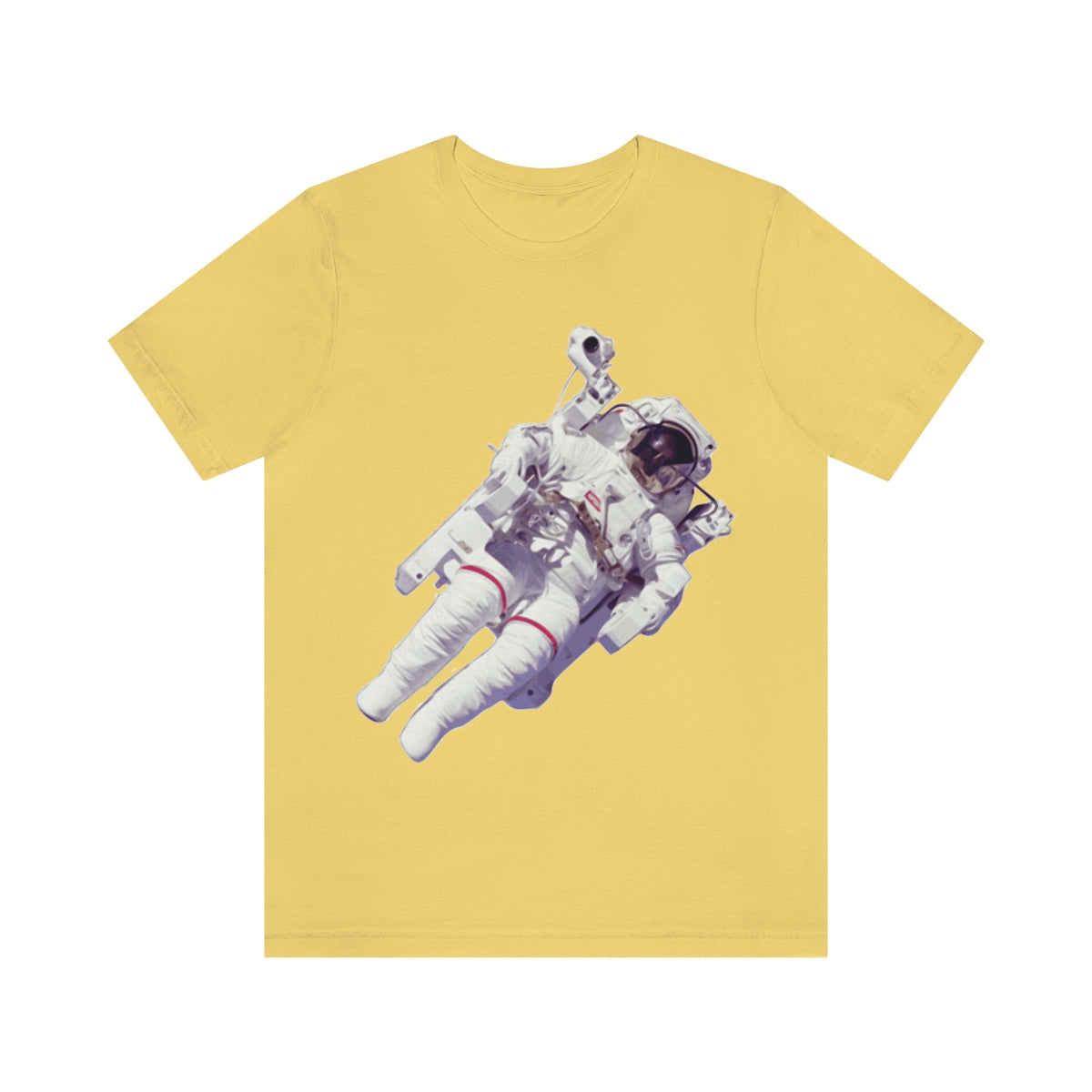 Astronaut In The Space Travel Unisex Jersey Short Sleeve T-Shirt Ichaku [Perfect Gifts Selection]