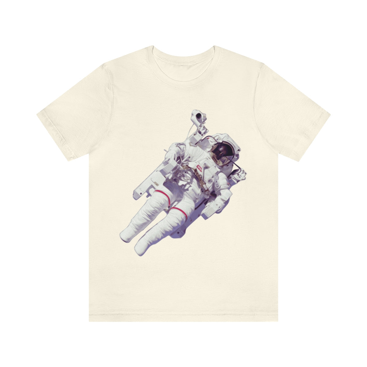 Astronaut In The Space Travel Unisex Jersey Short Sleeve T-Shirt Ichaku [Perfect Gifts Selection]