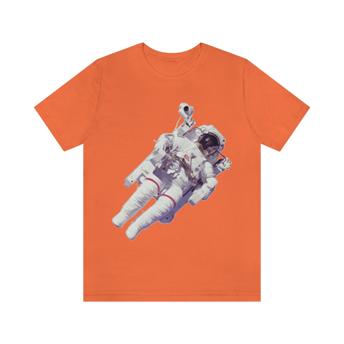 Astronaut In The Space Travel Unisex Jersey Short Sleeve T-Shirt Ichaku [Perfect Gifts Selection]