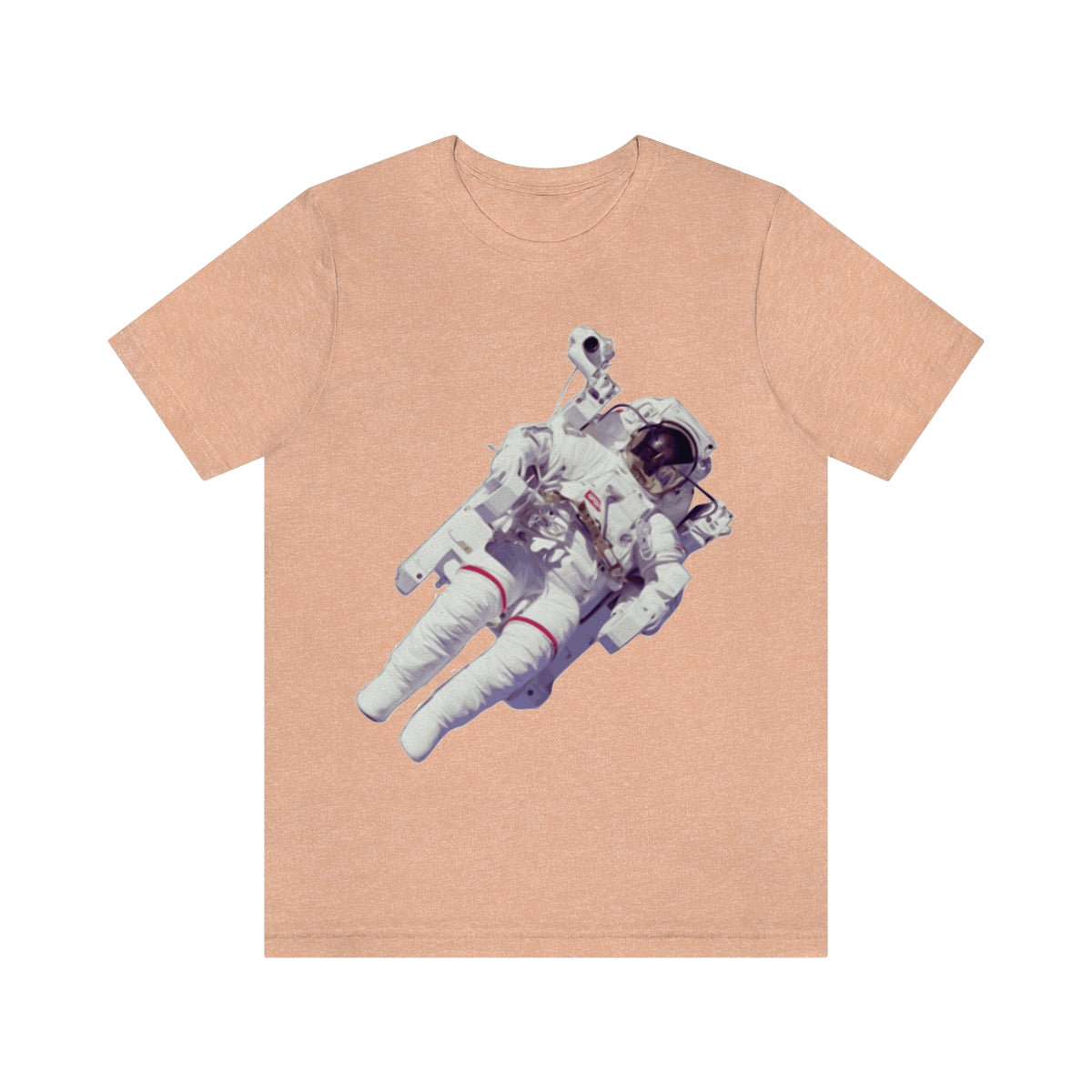 Astronaut In The Space Travel Unisex Jersey Short Sleeve T-Shirt Ichaku [Perfect Gifts Selection]