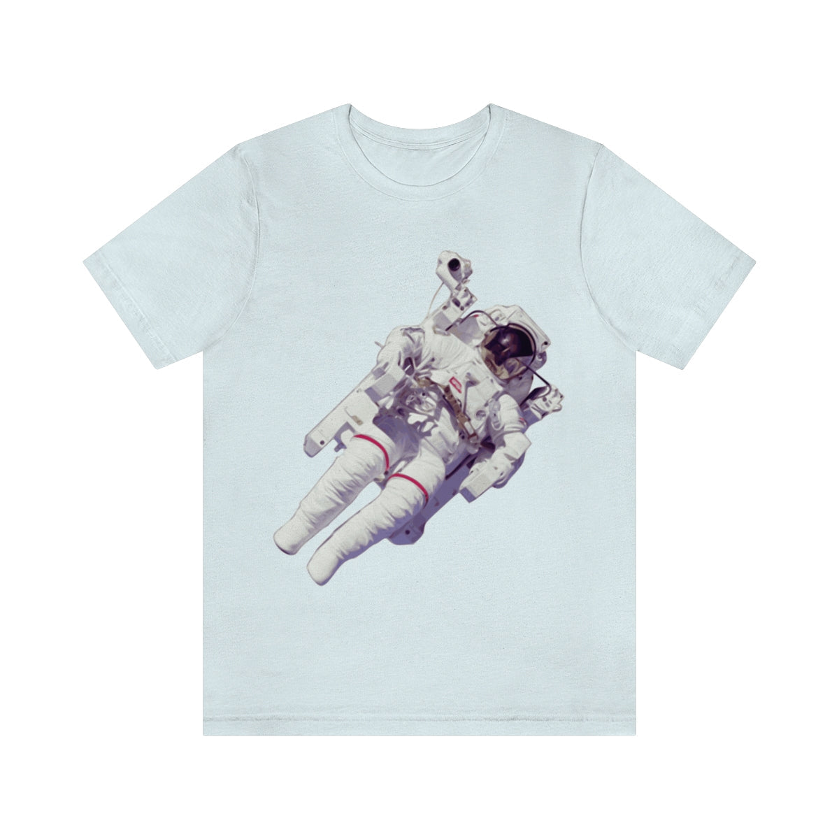 Astronaut In The Space Travel Unisex Jersey Short Sleeve T-Shirt Ichaku [Perfect Gifts Selection]