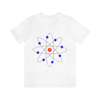 Atom Molecule Physics Chemistry Atomic Funny Science Minimalist Unisex Jersey Short Sleeve T-Shirt Ichaku [Perfect Gifts Selection]