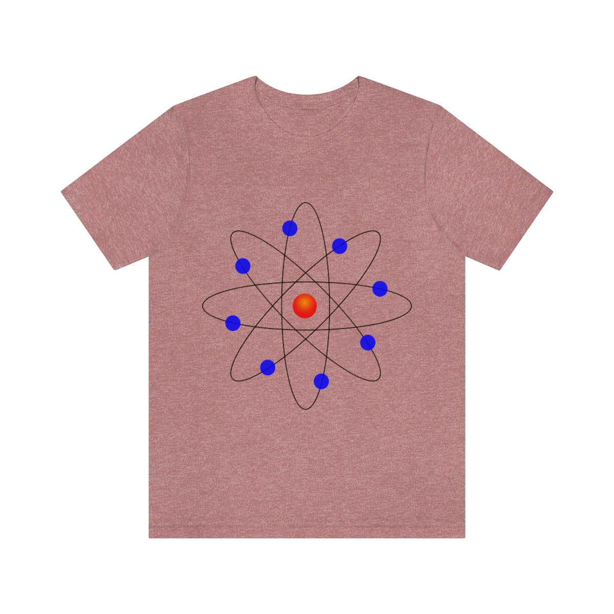 Atom Molecule Physics Chemistry Atomic Funny Science Minimalist Unisex Jersey Short Sleeve T-Shirt Ichaku [Perfect Gifts Selection]