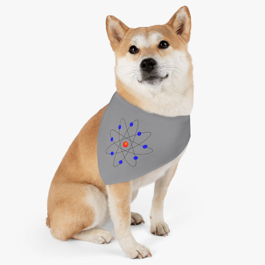 Atom Molecule Physics Chemistry Atomic Funny Science Pet Bandana Collar Ichaku [Perfect Gifts Selection]