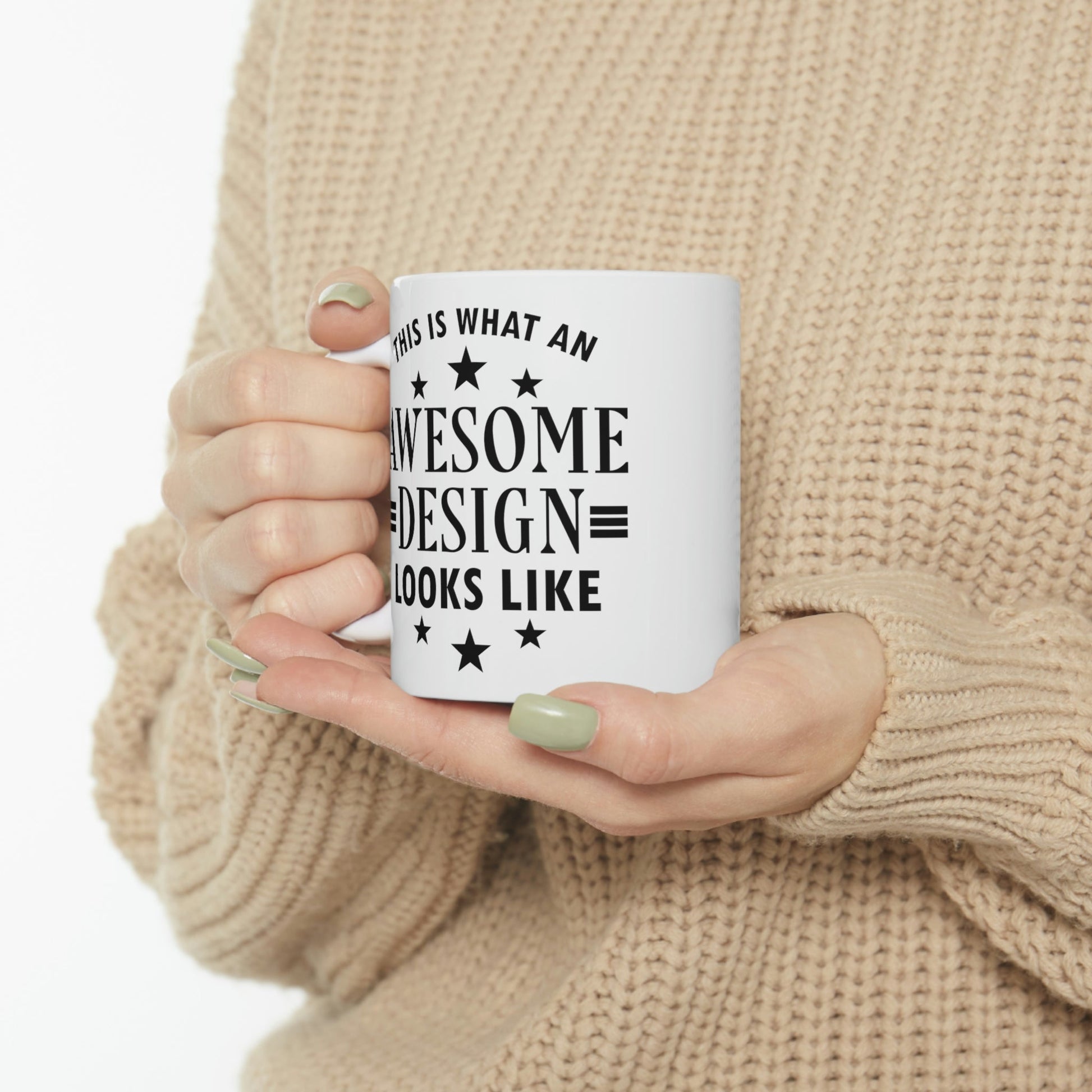 Awesome Design Funny Slogan Sarcastic Quotes Ceramic Mug 11oz Ichaku [Perfect Gifts Selection]