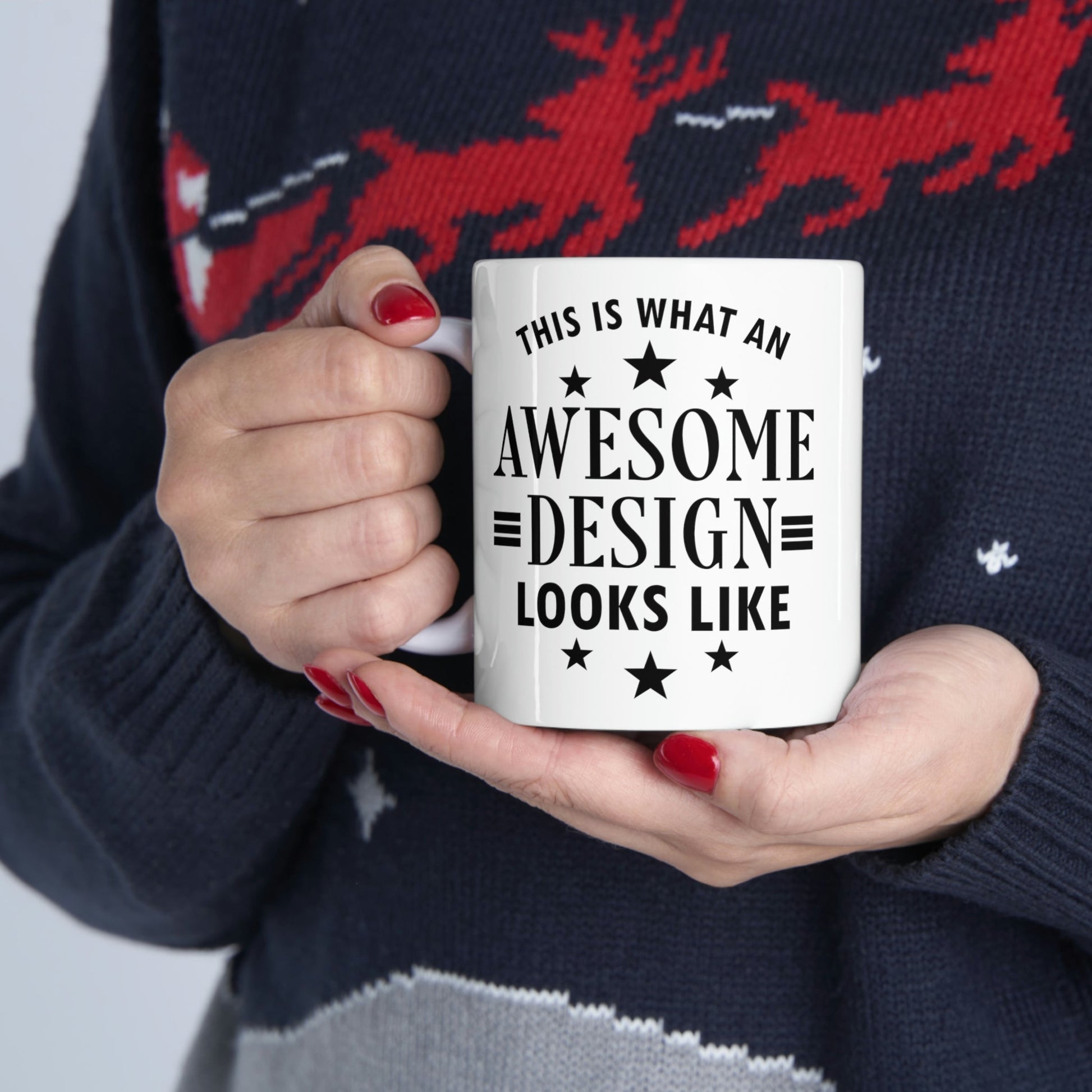 Awesome Design Funny Slogan Sarcastic Quotes Ceramic Mug 11oz Ichaku [Perfect Gifts Selection]