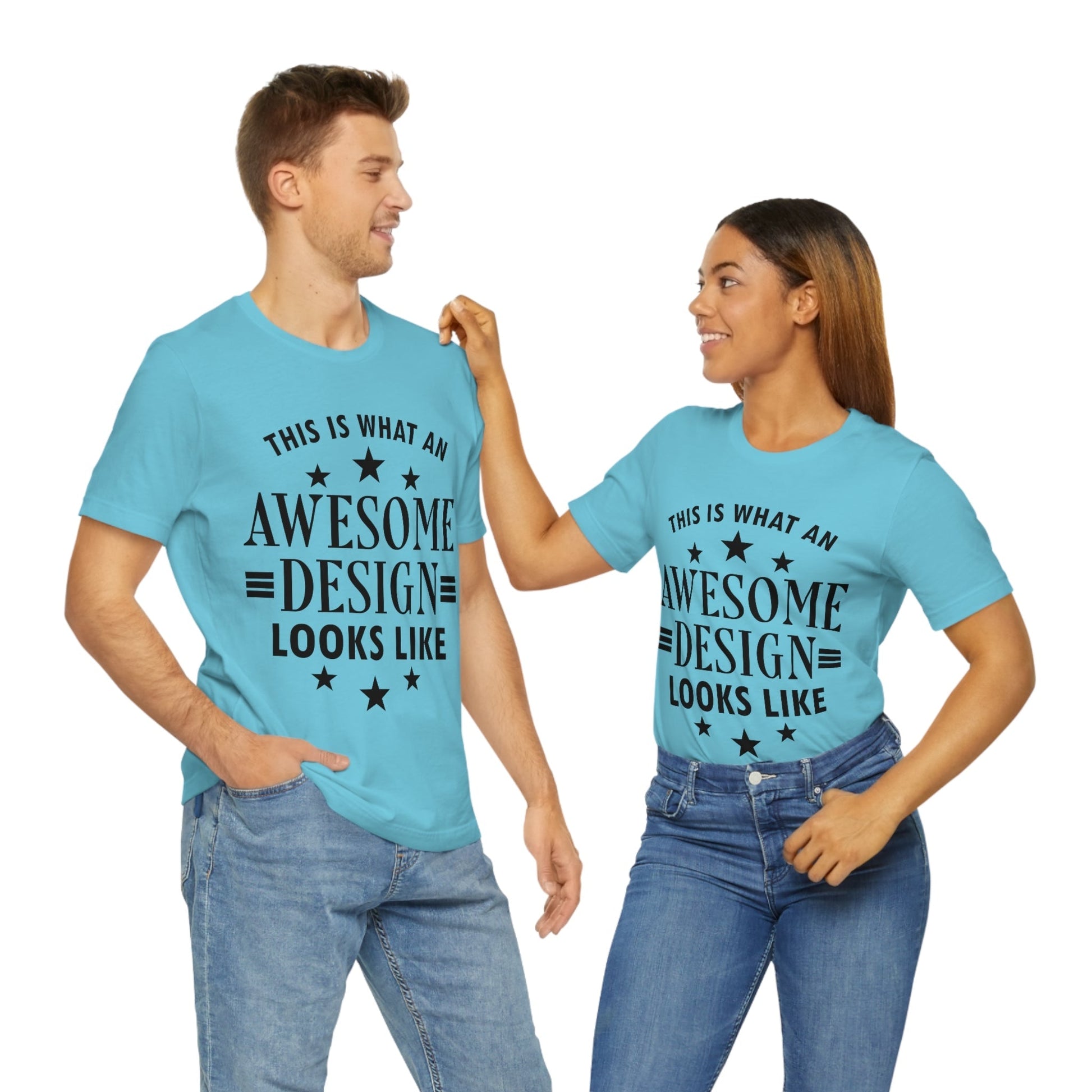 Awesome Design Funny Slogan Sarcastic Quotes Unisex Jersey Short Sleeve T-Shirt Ichaku [Perfect Gifts Selection]