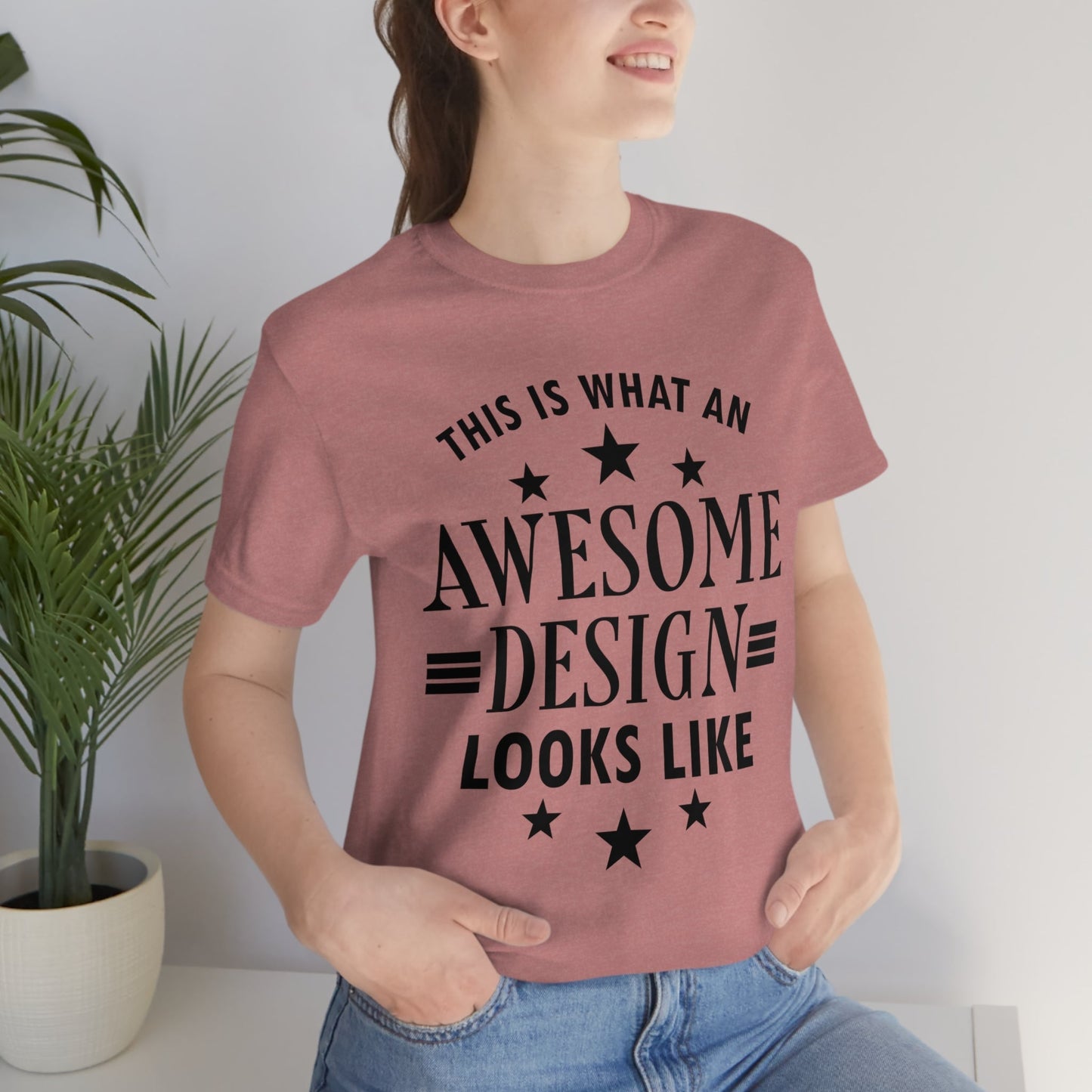 Awesome Design Funny Slogan Sarcastic Quotes Unisex Jersey Short Sleeve T-Shirt Ichaku [Perfect Gifts Selection]