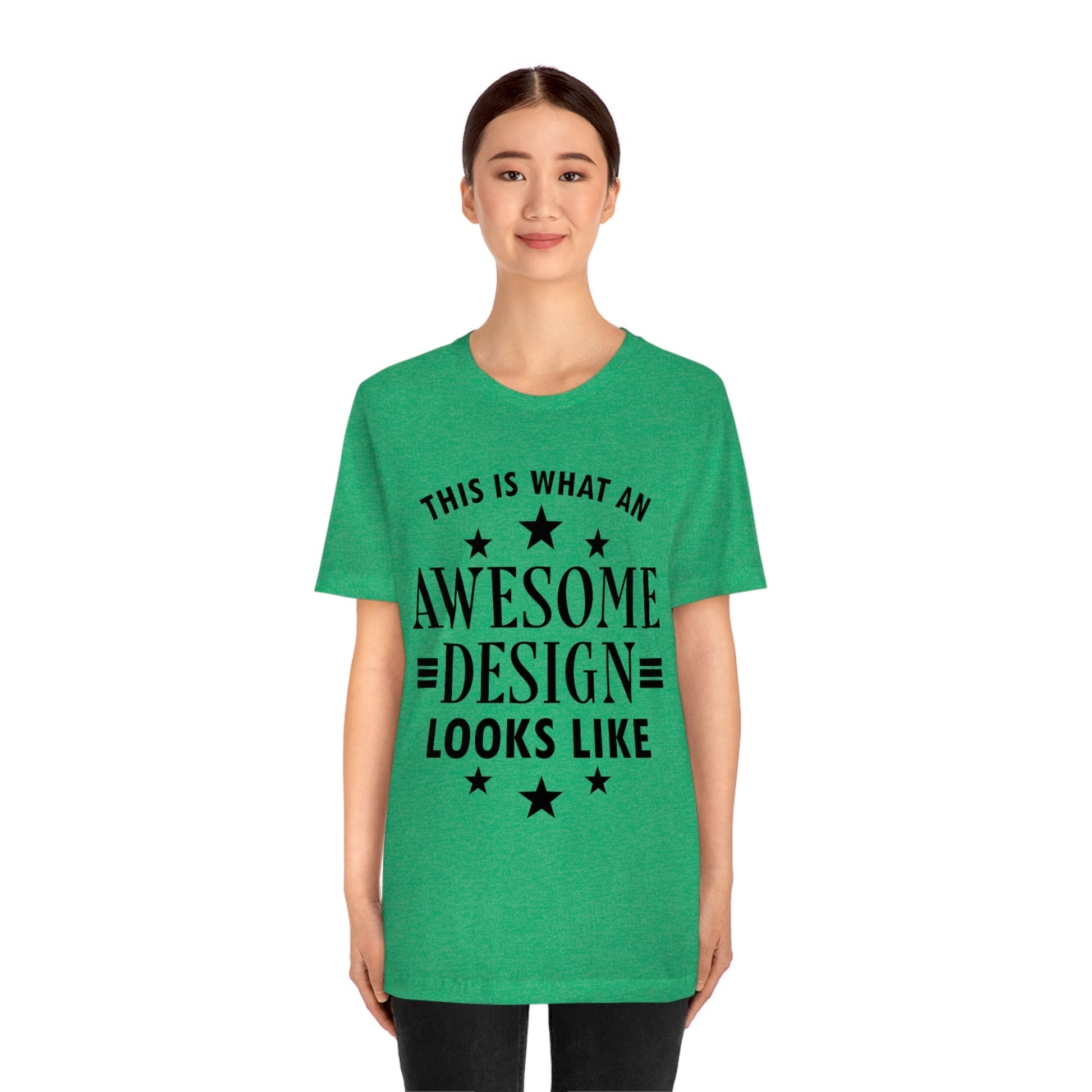 Awesome Design Funny Slogan Sarcastic Quotes Unisex Jersey Short Sleeve T-Shirt Ichaku [Perfect Gifts Selection]