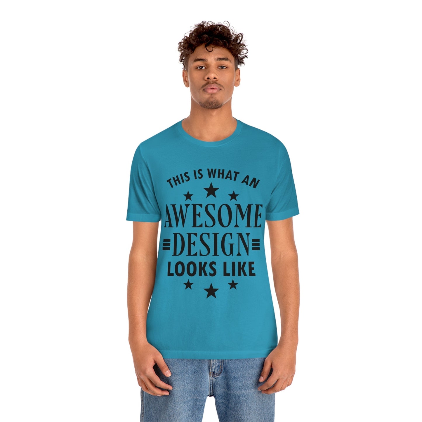 Awesome Design Funny Slogan Sarcastic Quotes Unisex Jersey Short Sleeve T-Shirt Ichaku [Perfect Gifts Selection]