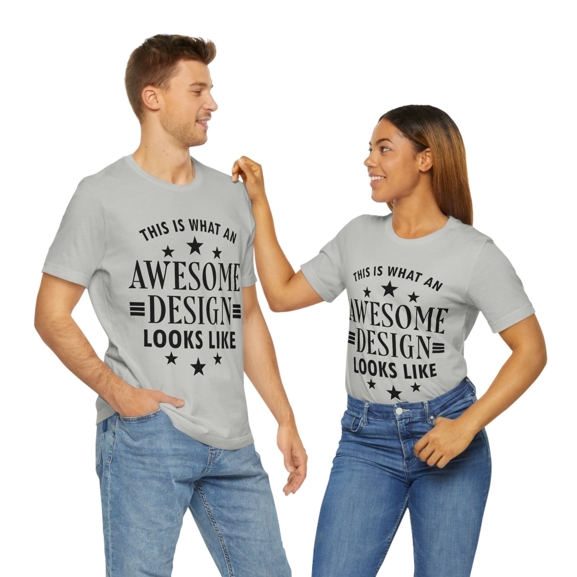 Awesome Design Funny Slogan Sarcastic Quotes Unisex Jersey Short Sleeve T-Shirt Ichaku [Perfect Gifts Selection]