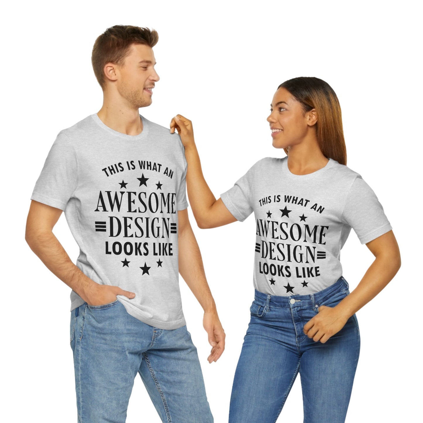 Awesome Design Funny Slogan Sarcastic Quotes Unisex Jersey Short Sleeve T-Shirt Ichaku [Perfect Gifts Selection]