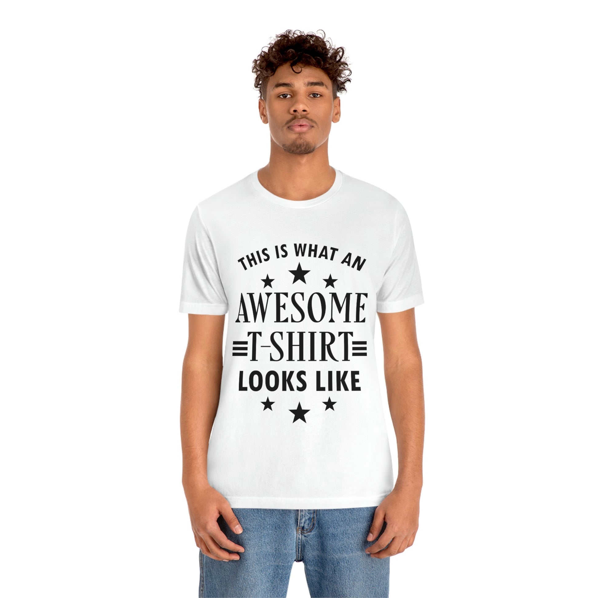 Awesome Funny Slogan Sarcastic Quotes Unisex Jersey Short Sleeve T-Shirt Ichaku [Perfect Gifts Selection]