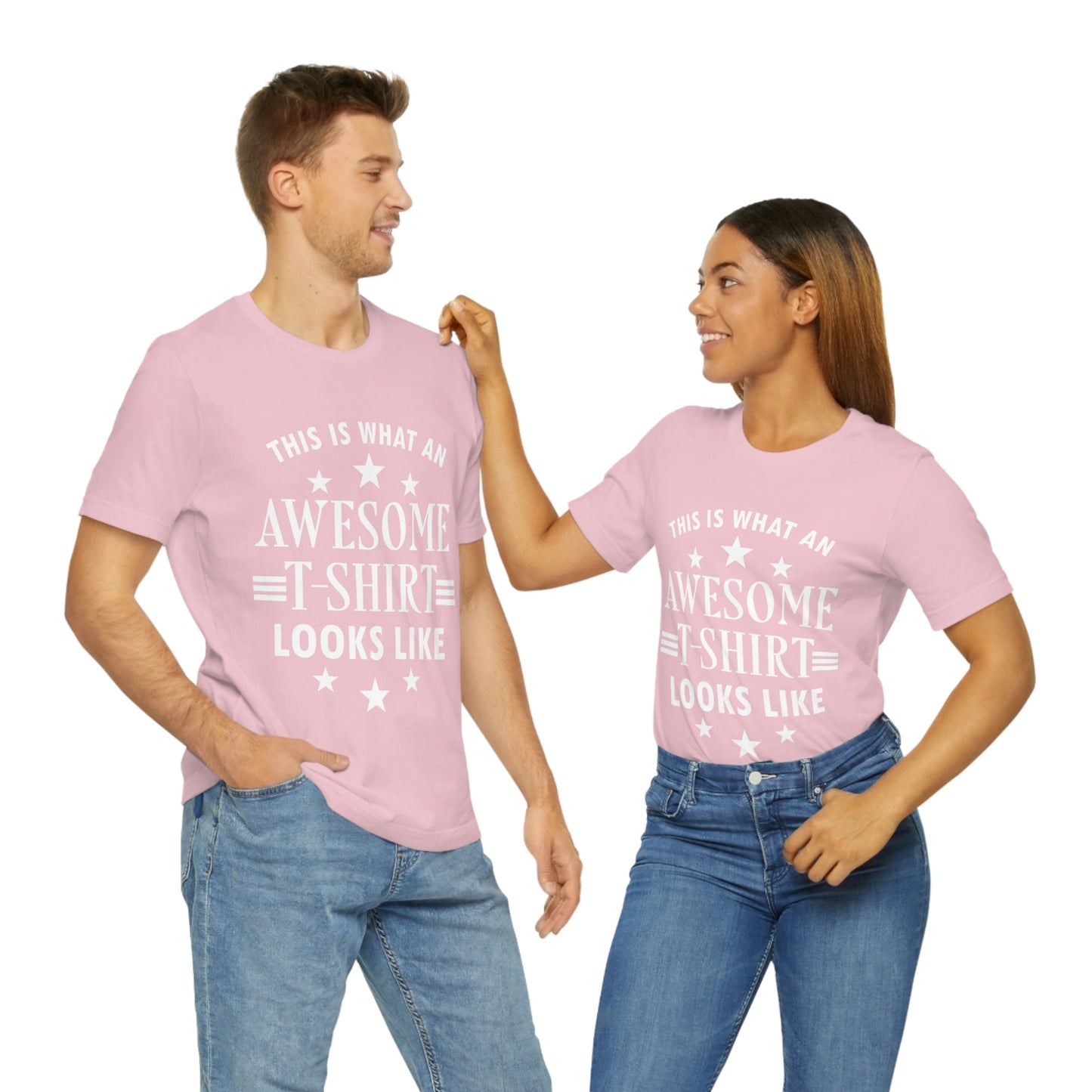 Awesome Funny Slogan Sarcastic Quotes Unisex Jersey Short Sleeve T-Shirt Ichaku [Perfect Gifts Selection]