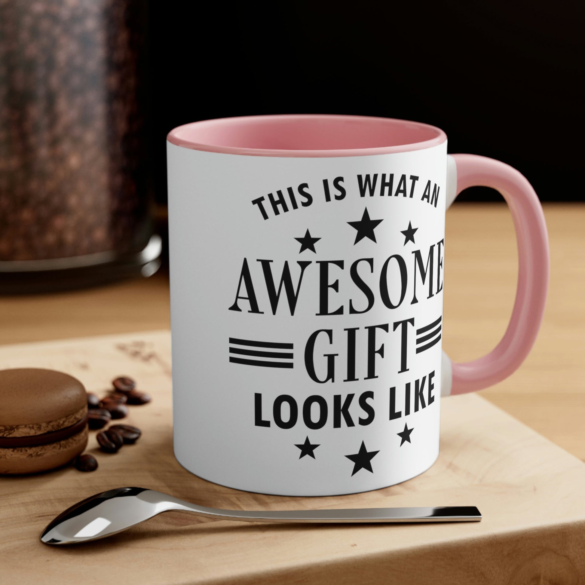 Awesome Gift Looks Like Funny Slogan Sarcastic Quotes Classic Accent Coffee Mug 11oz Ichaku [Perfect Gifts Selection]