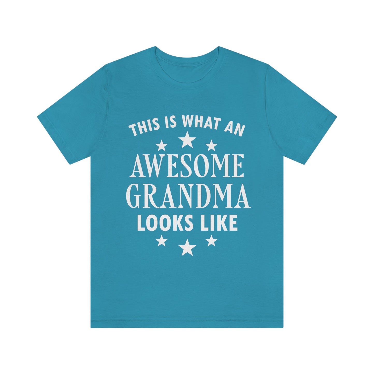 Awesome Grandmother Funny Slogan Sarcastic Quotes Unisex Jersey Short Sleeve T-Shirt Ichaku [Perfect Gifts Selection]