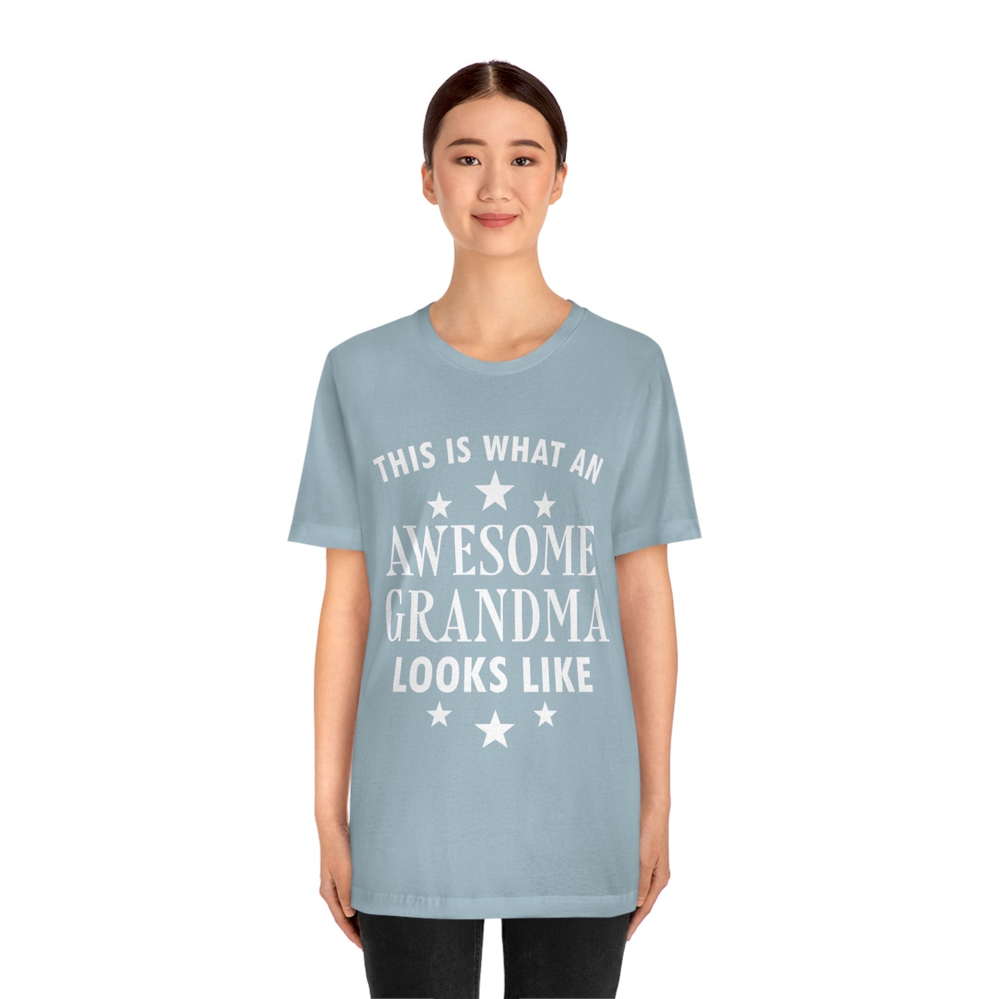 Awesome Grandmother Funny Slogan Sarcastic Quotes Unisex Jersey Short Sleeve T-Shirt Ichaku [Perfect Gifts Selection]