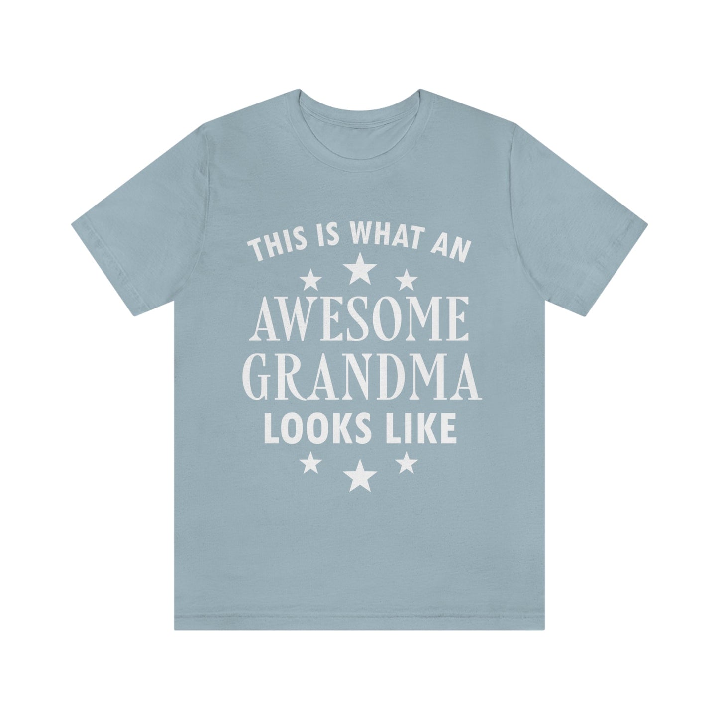 Awesome Grandmother Funny Slogan Sarcastic Quotes Unisex Jersey Short Sleeve T-Shirt Ichaku [Perfect Gifts Selection]