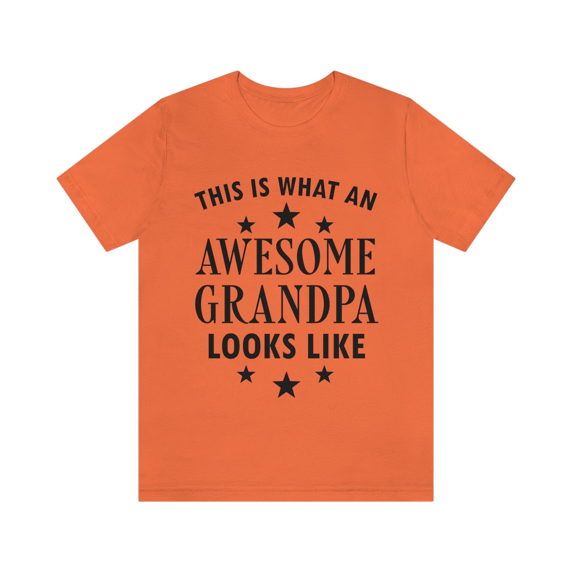 Awesome Grandpa Funny Slogan Sarcastic Quotes Unisex Jersey Short Sleeve T-Shirt Ichaku [Perfect Gifts Selection]