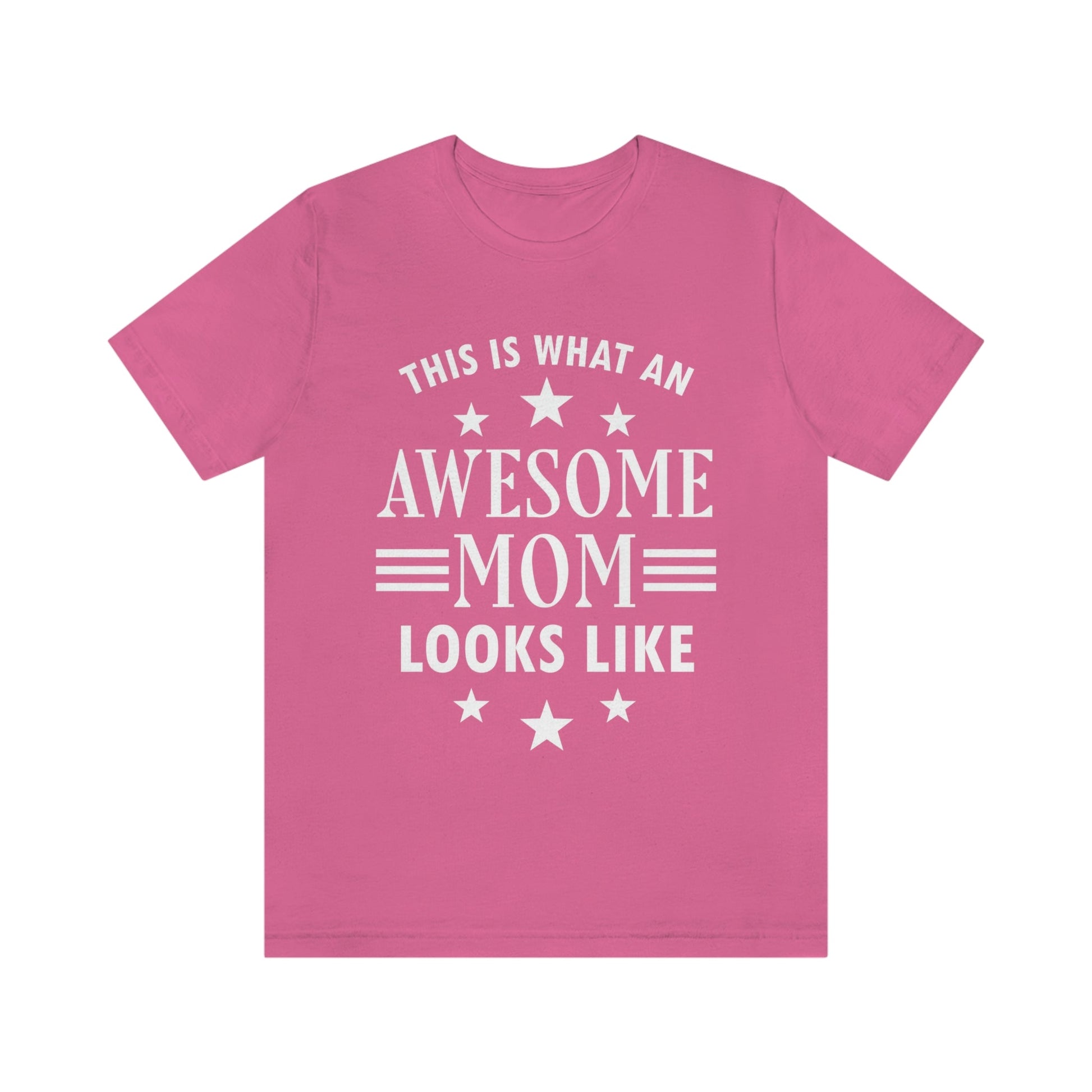 Awesome Mom Funny Slogan Sarcastic Quotes Unisex Jersey Short Sleeve T-Shirt Ichaku [Perfect Gifts Selection]