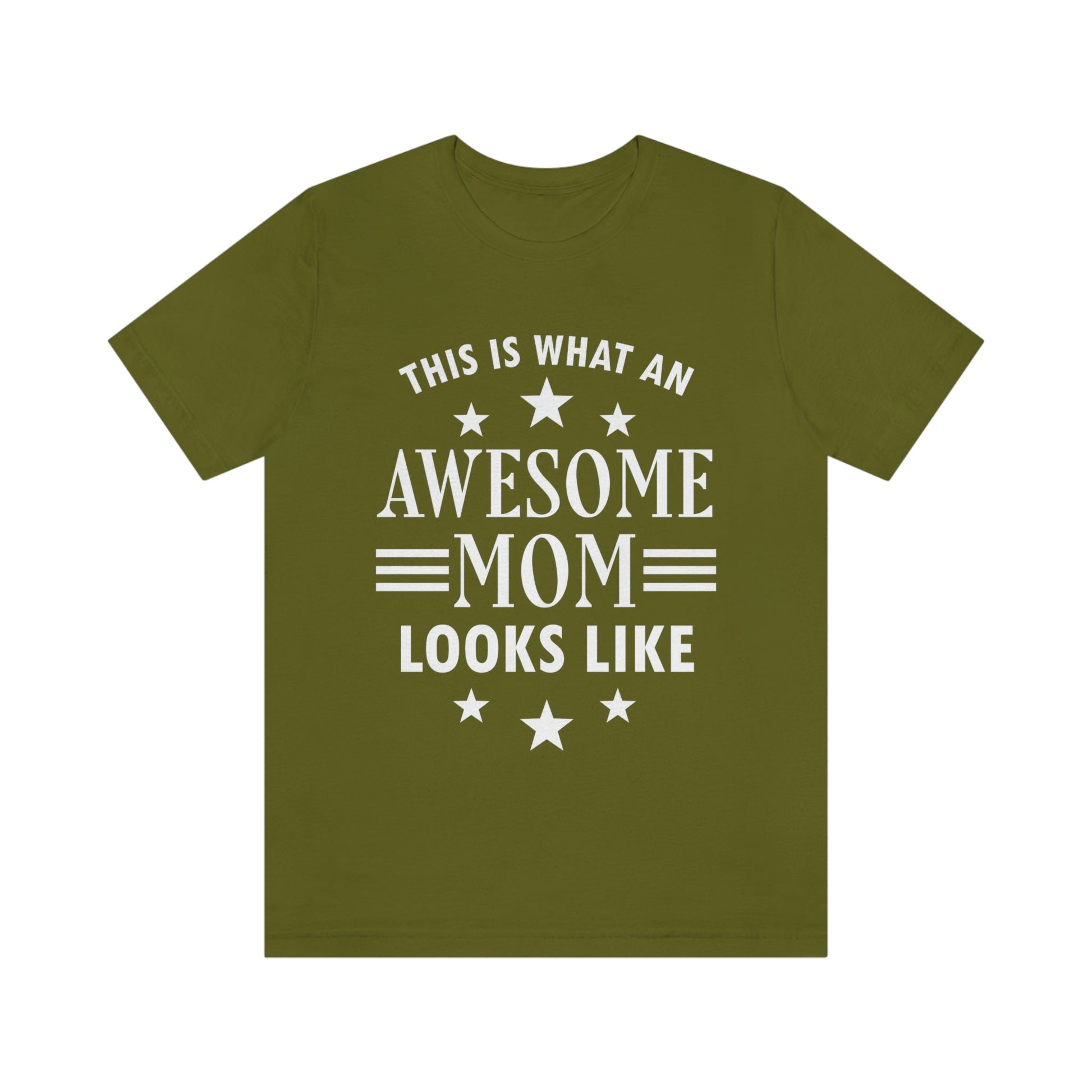 Awesome Mom Funny Slogan Sarcastic Quotes Unisex Jersey Short Sleeve T-Shirt Ichaku [Perfect Gifts Selection]