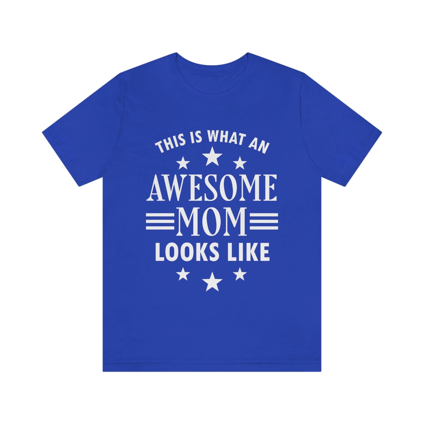 Awesome Mom Funny Slogan Sarcastic Quotes Unisex Jersey Short Sleeve T-Shirt Ichaku [Perfect Gifts Selection]