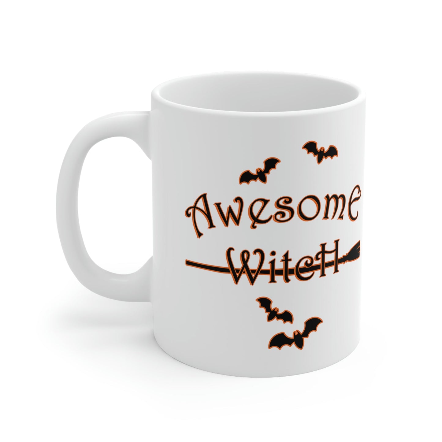 Awesome Witch Halloween Ceramic Mug 11oz Ichaku [Perfect Gifts Selection]