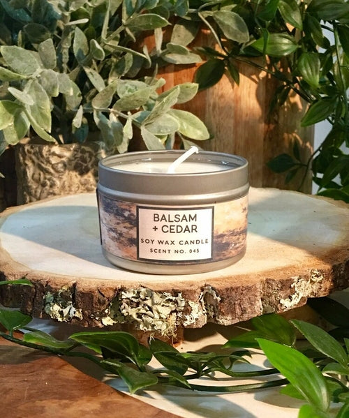 Balsam + Cedar Soy Wax Candle Ichaku [Perfect Gifts Selection]