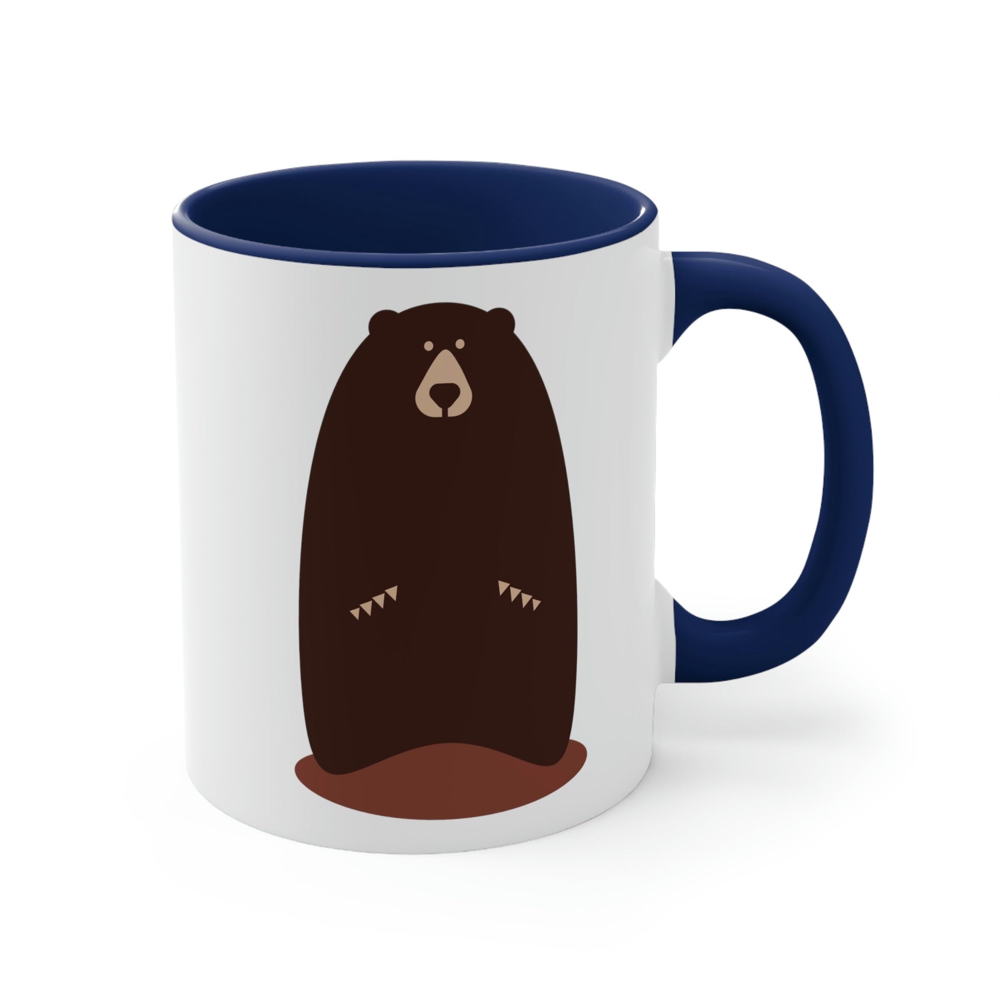 Bear Lovers Animals Anime Cartoon Accent Coffee Mug 11oz Ichaku [Perfect Gifts Selection]