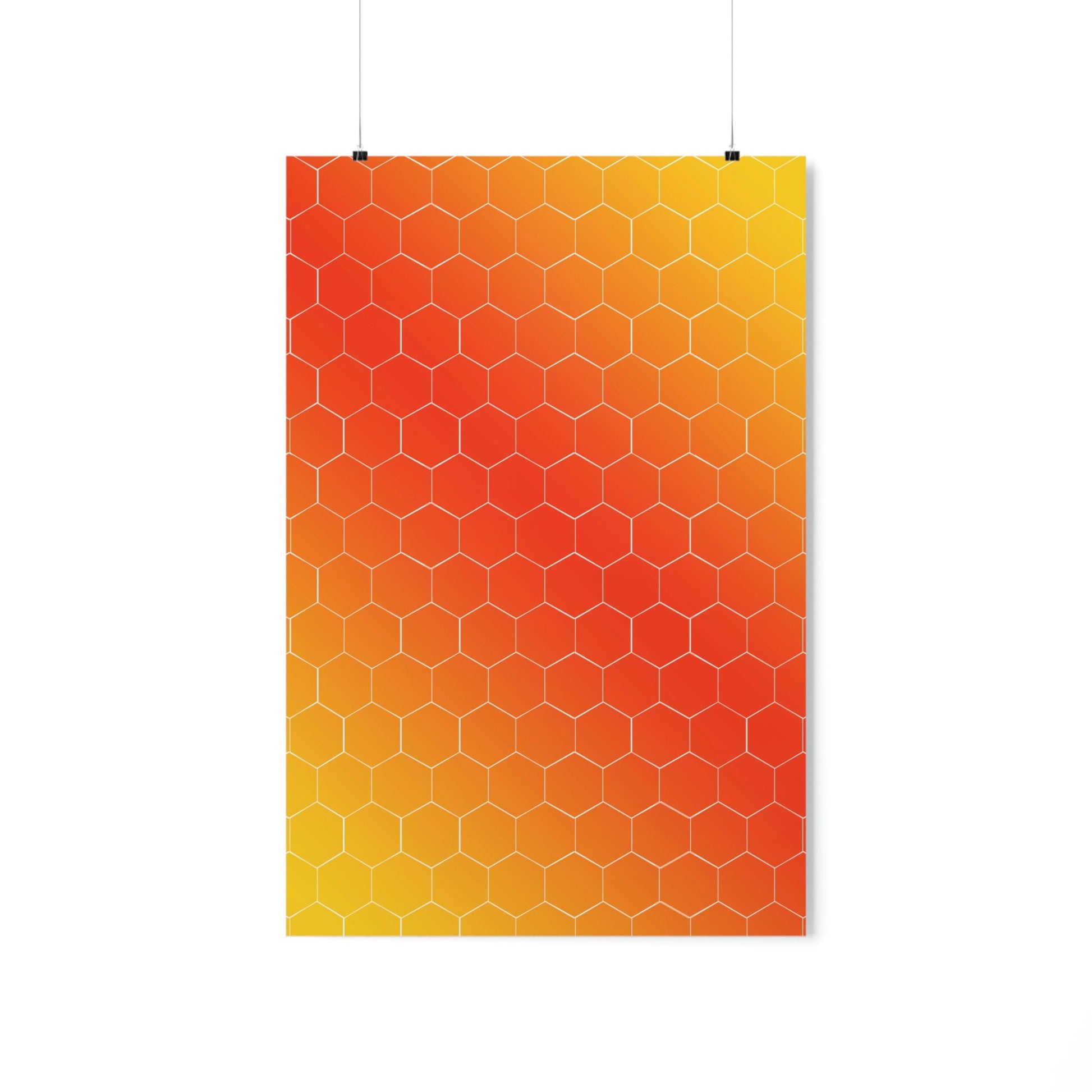 Bee  Honeycomb Honey Nature Lovers Art Premium Matte Vertical Posters Ichaku [Perfect Gifts Selection]