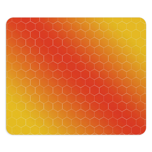 Bee Рoneycomb Nature Lovers Ergonomic Non-slip Creative Design Mouse Pad Ichaku [Perfect Gifts Selection]