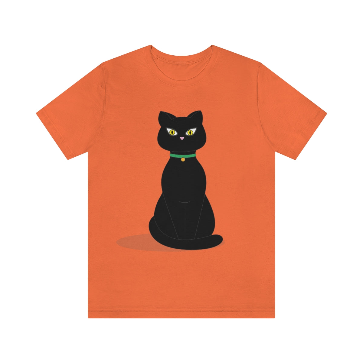 Black Cat Lovers Unisex Jersey Short Sleeve T-Shirt Ichaku [Perfect Gifts Selection]