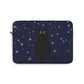 Black Cat Winter Snowflake Anime Art Laptop Sleeve Ichaku [Perfect Gifts Selection]