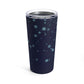 Black Cat Winter Snowflake Anime Art Stainless Steel Hot or Cold Vacuum Tumbler 20oz Ichaku [Perfect Gifts Selection]