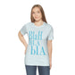 Blah Bla Bla Funny Typography Jersey Short Sleeve T-Shirt Ichaku [Perfect Gifts Selection]