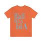 Blah Bla Bla Funny Typography Jersey Short Sleeve T-Shirt Ichaku [Perfect Gifts Selection]