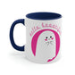Boo Halloween White Cute Ghost Accent Coffee Mug 11oz Ichaku [Perfect Gifts Selection]