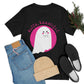 Boo Halloween White Cute Ghost Unisex Jersey Short Sleeve T-Shirt Ichaku [Perfect Gifts Selection]