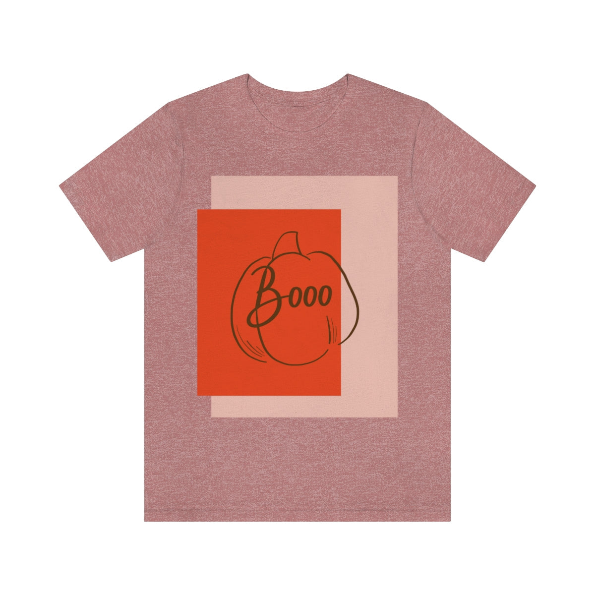 Booo! Halloween Cute Scary Pumpkin Jack O Lantern Unisex Jersey Short Sleeve T-Shirt Ichaku [Perfect Gifts Selection]