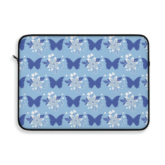 Butterfly Pattern Nature Animal Lovers Patern Laptop Sleeve Ichaku [Perfect Gifts Selection]