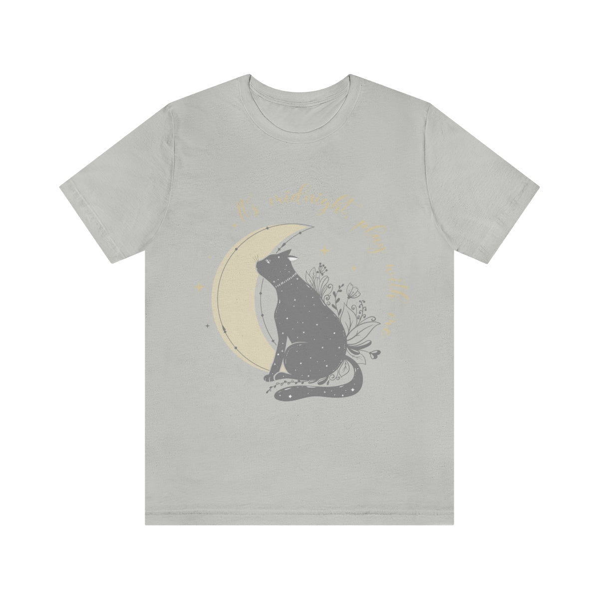 Cat Lover Moon Anime Cartoon Sailor Play with Cat Unisex Jersey Short Sleeve T-Shirt Ichaku [Perfect Gifts Selection]