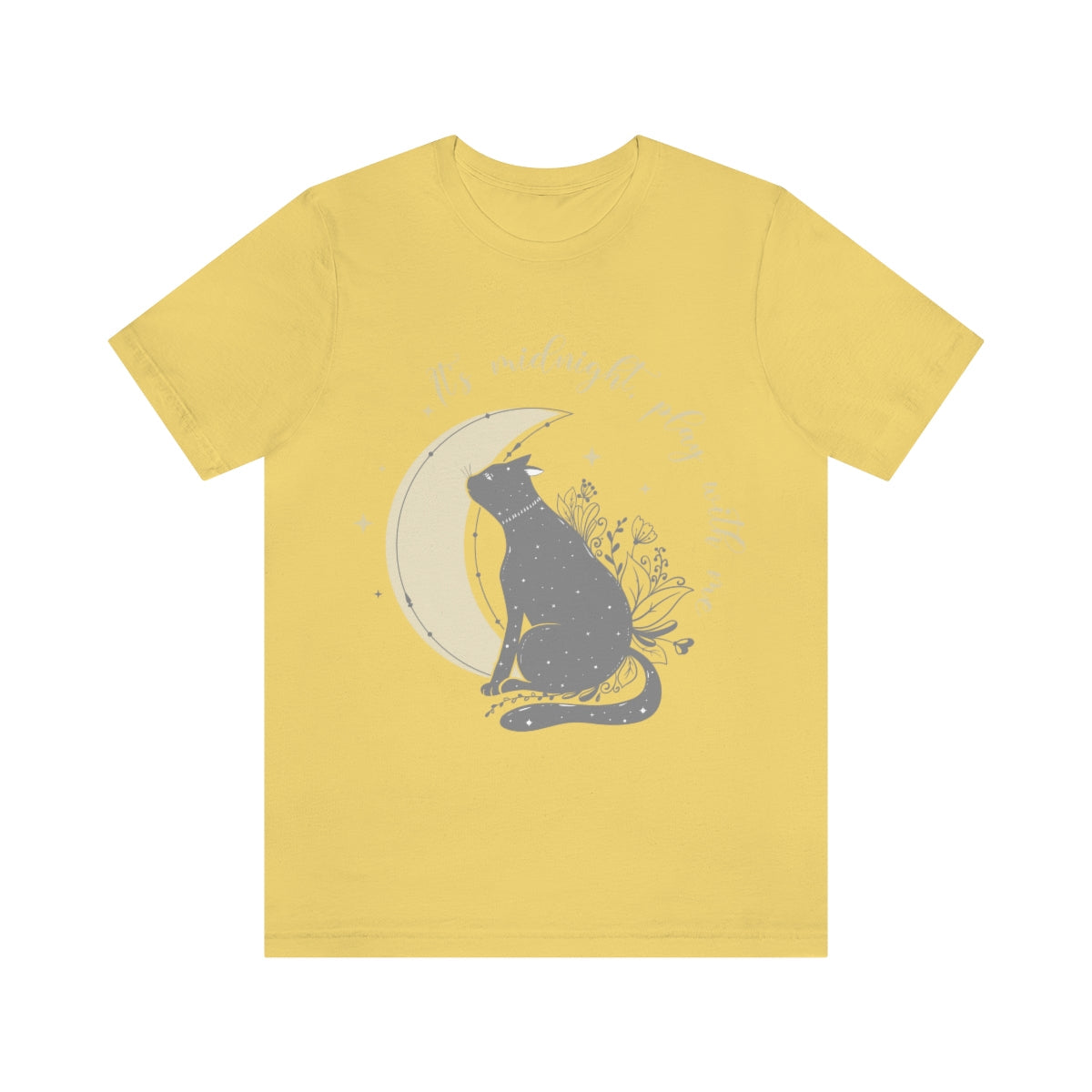 Cat Lover Moon Anime Cartoon Sailor Play with Cat Unisex Jersey Short Sleeve T-Shirt Ichaku [Perfect Gifts Selection]