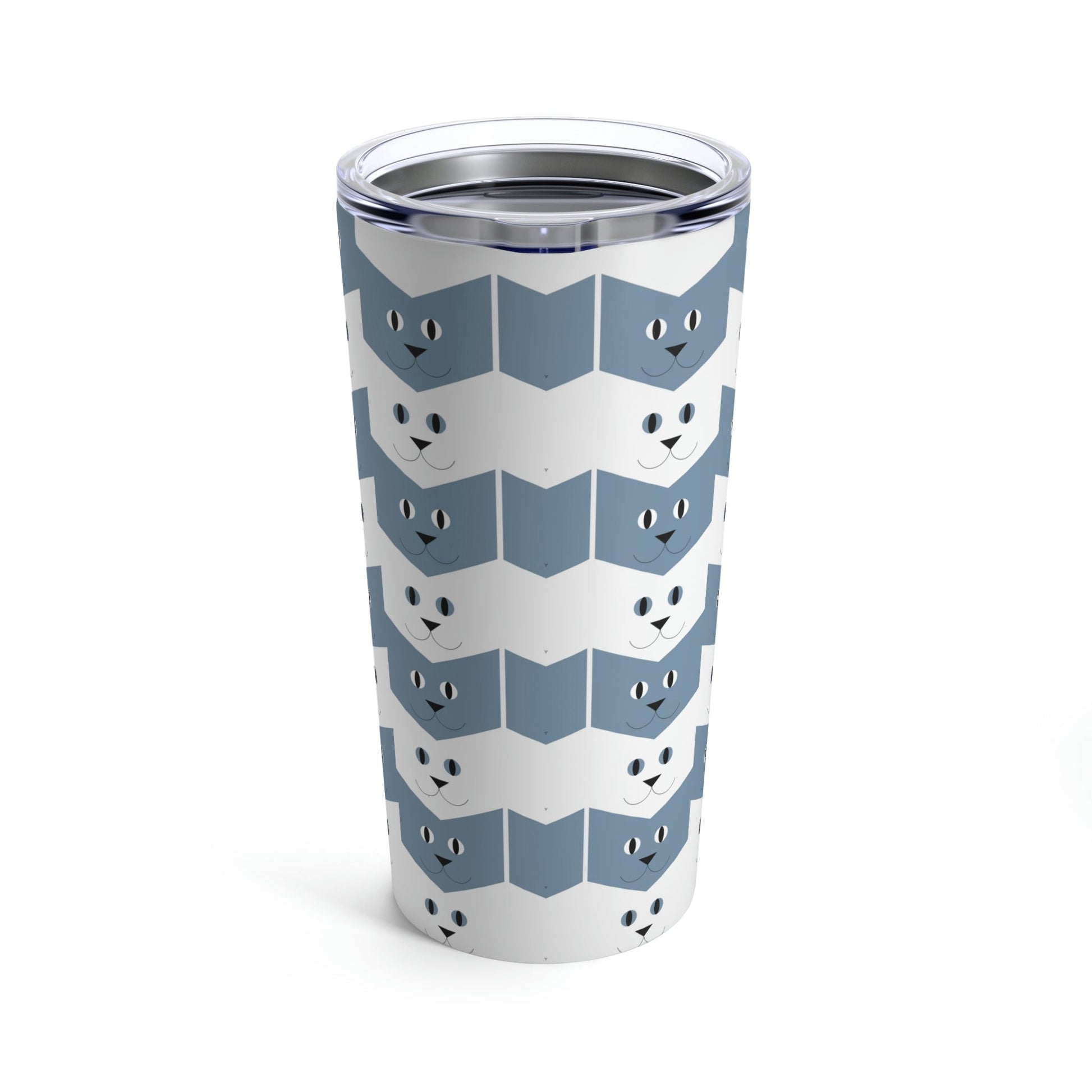 Cats Pattern Anime Cartoon Stainless Steel Hot or Cold Vacuum Tumbler 20oz Ichaku [Perfect Gifts Selection]