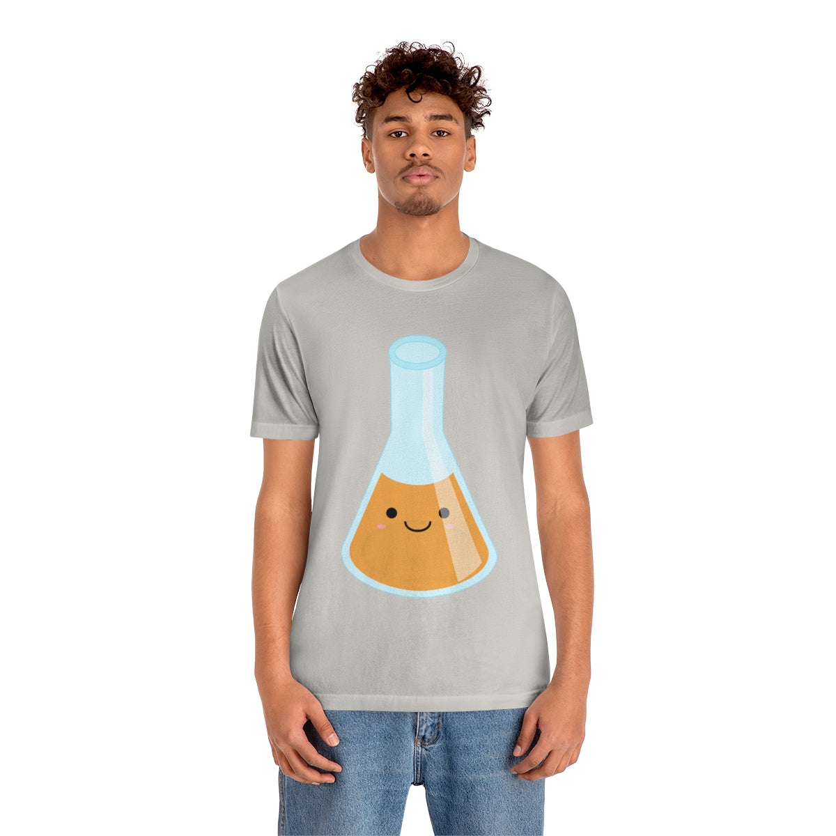 Chemistry Experiment Funny Anime School Funny Science Unisex Jersey Short Sleeve T-Shirt Ichaku [Perfect Gifts Selection]