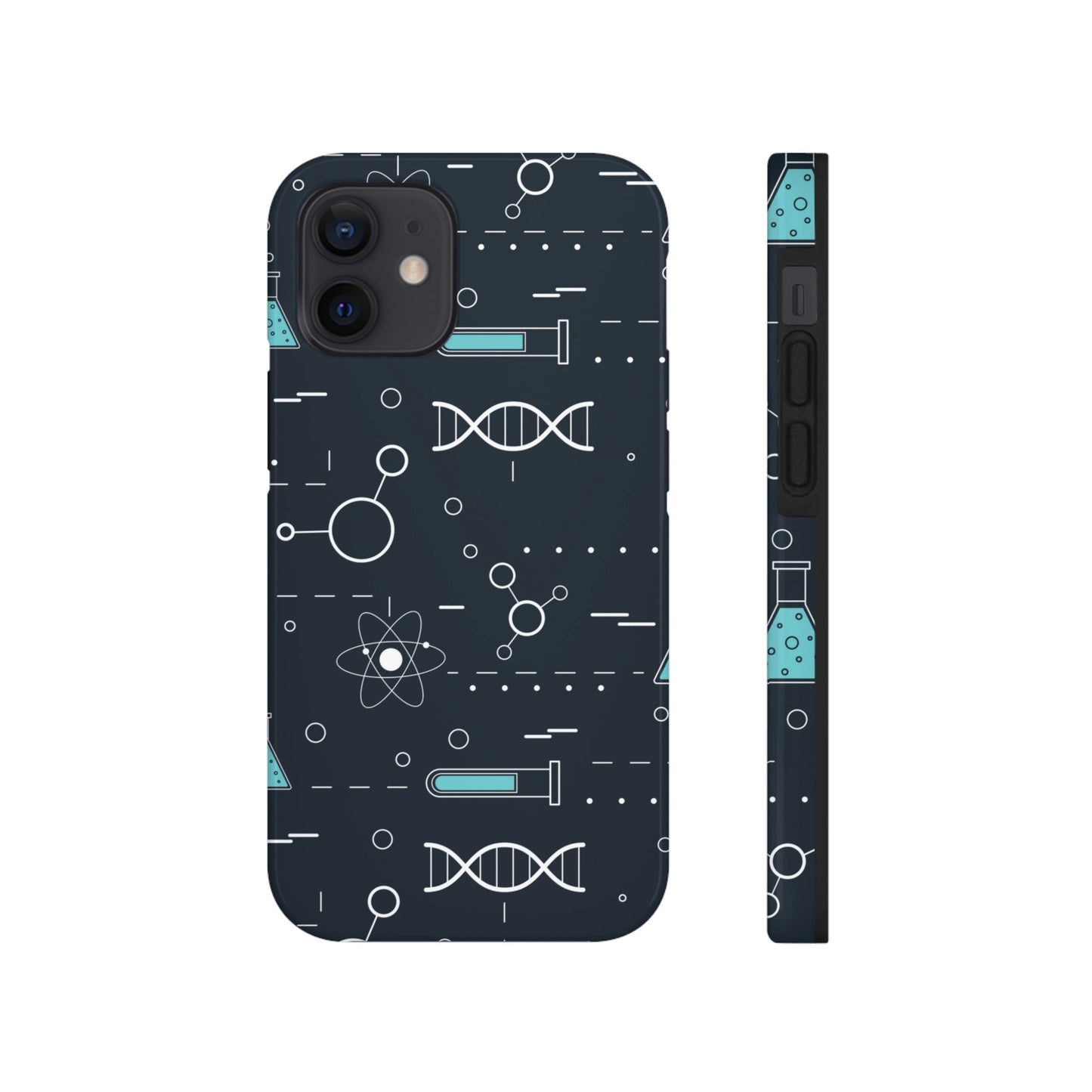 Chemistry Science Biology Pattern Scientist Educational Tough Phone Cases Case-Mate Ichaku [Perfect Gifts Selection]